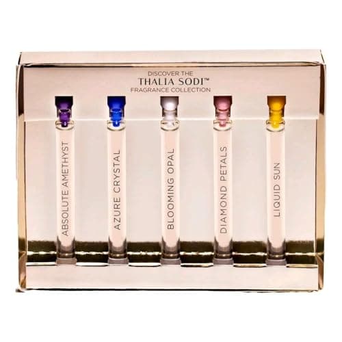Designer Fragrance Discovery Gift Set – 5 x 0.13 oz (4 ml) Mini Travel Size Perfume Vials