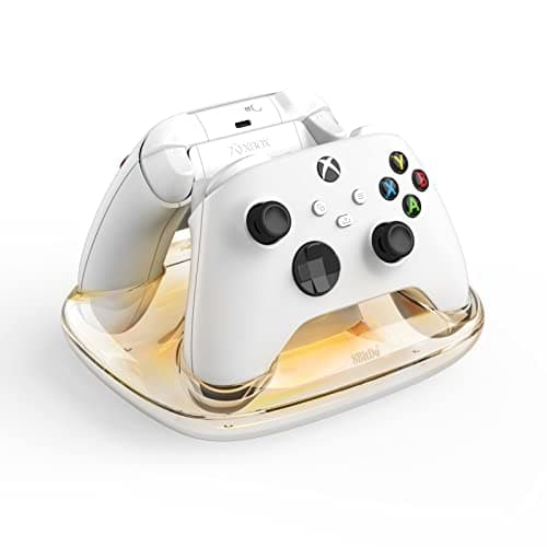 8Bitdo Dual Magnetic Charging Dock Station for Xbox Series X|S & Xbox One Controllers - White