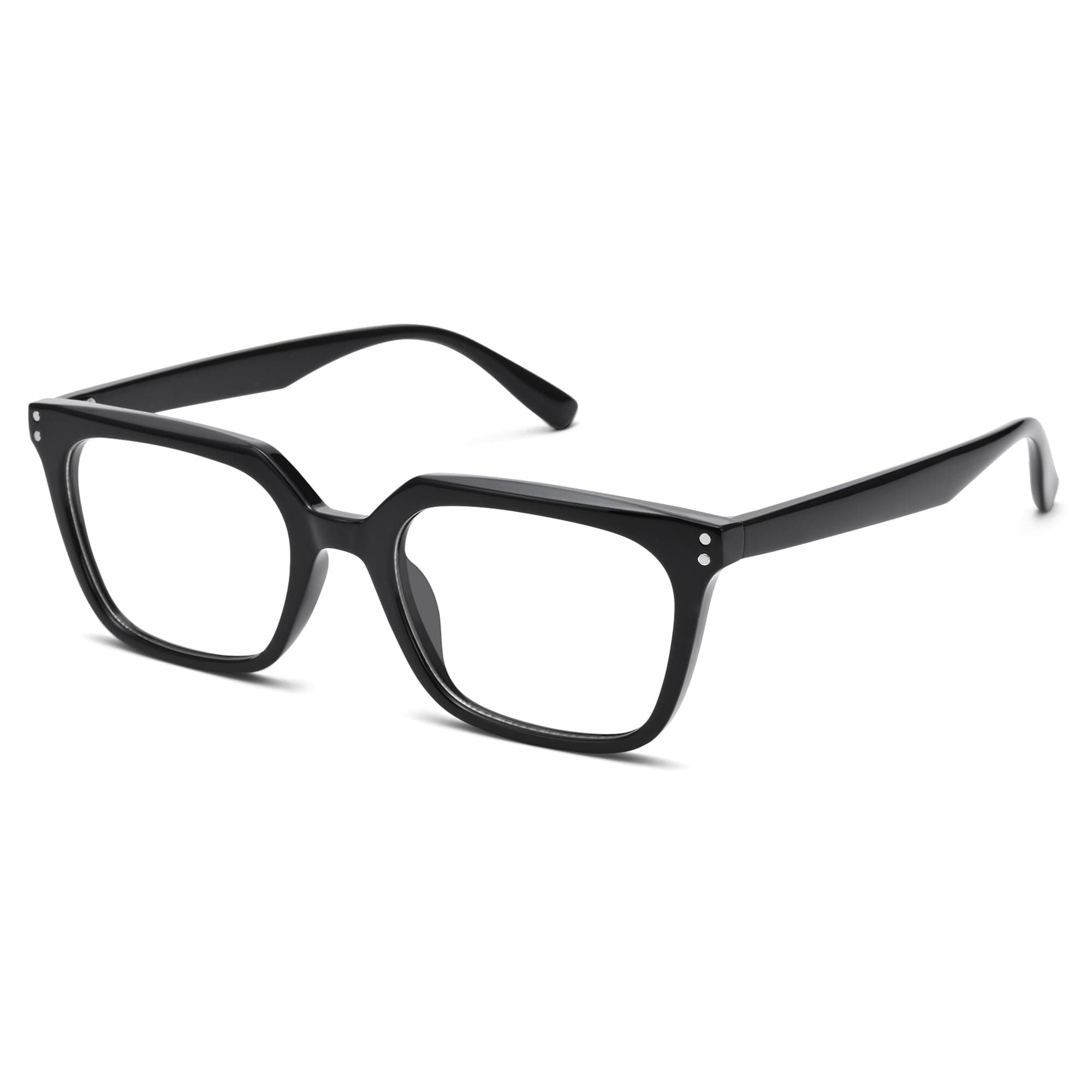 Hycredi Blue Light Blocking Glasses for Women Men, Square Fashion Eyeglasses for Computer Use, Gaming and Daily Wear