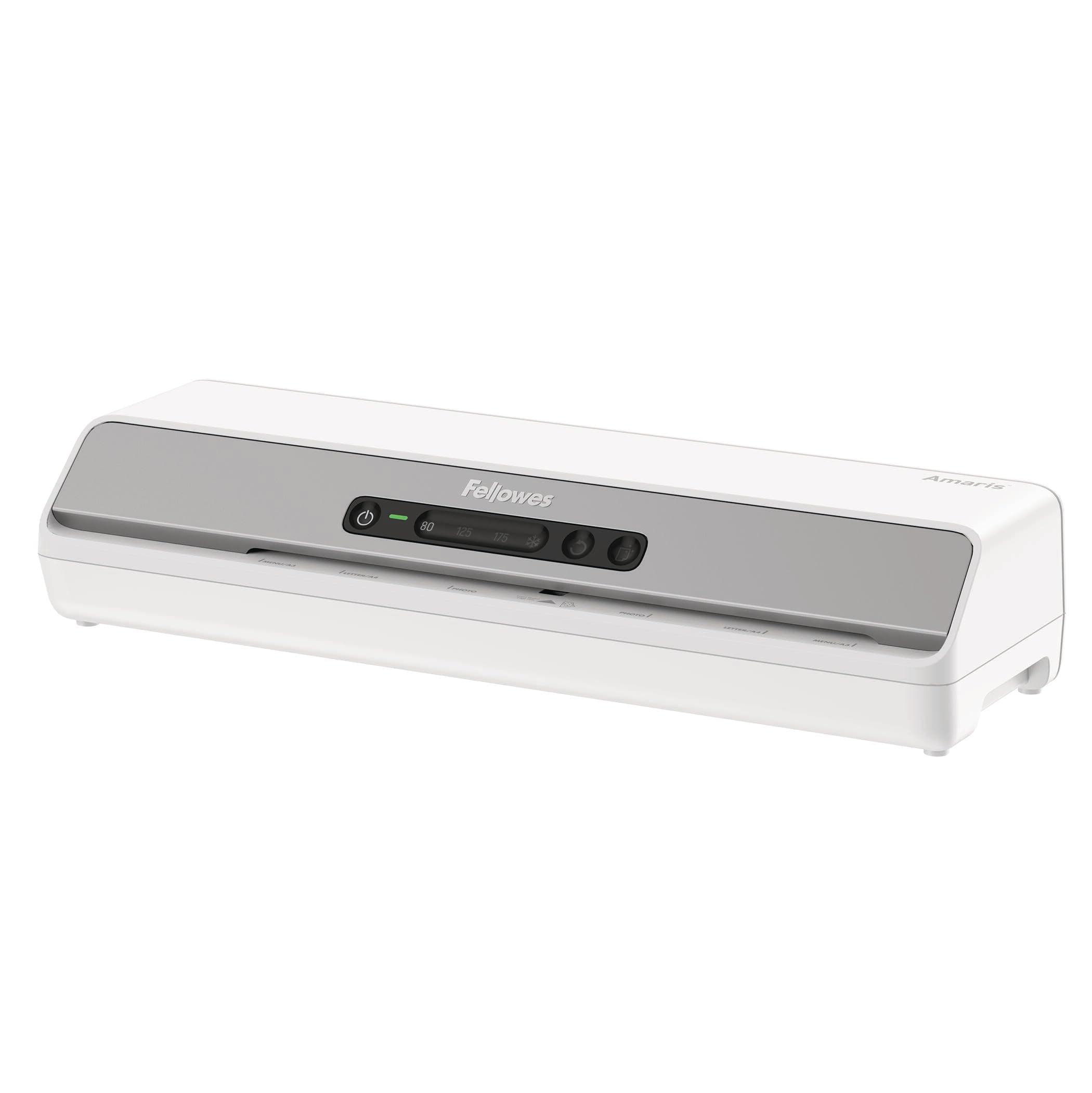 Fellowes Amaris 125 laminator Machine, School or Office use, 12.5 max Width, with 10 Jam Free Laminating Sheets