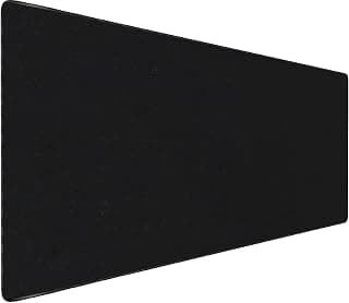 Professional Extended Gaming Mouse Pad - 31.5" x 15.7" Large Desk Mat with Stitched Edges, Waterproof Coating Non-Slip Rubber Base for Gamers Esports Pros Office Home, Black