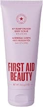 First Aid Beauty KP Bump Eraser Body Scrub with 10% AHA - Dermatologist-Tested Keratosis Pilaris Exfoliator - Support for Rough Bumps, Uneven Skin Texture & Strawberry Skin - Sensitive Skin