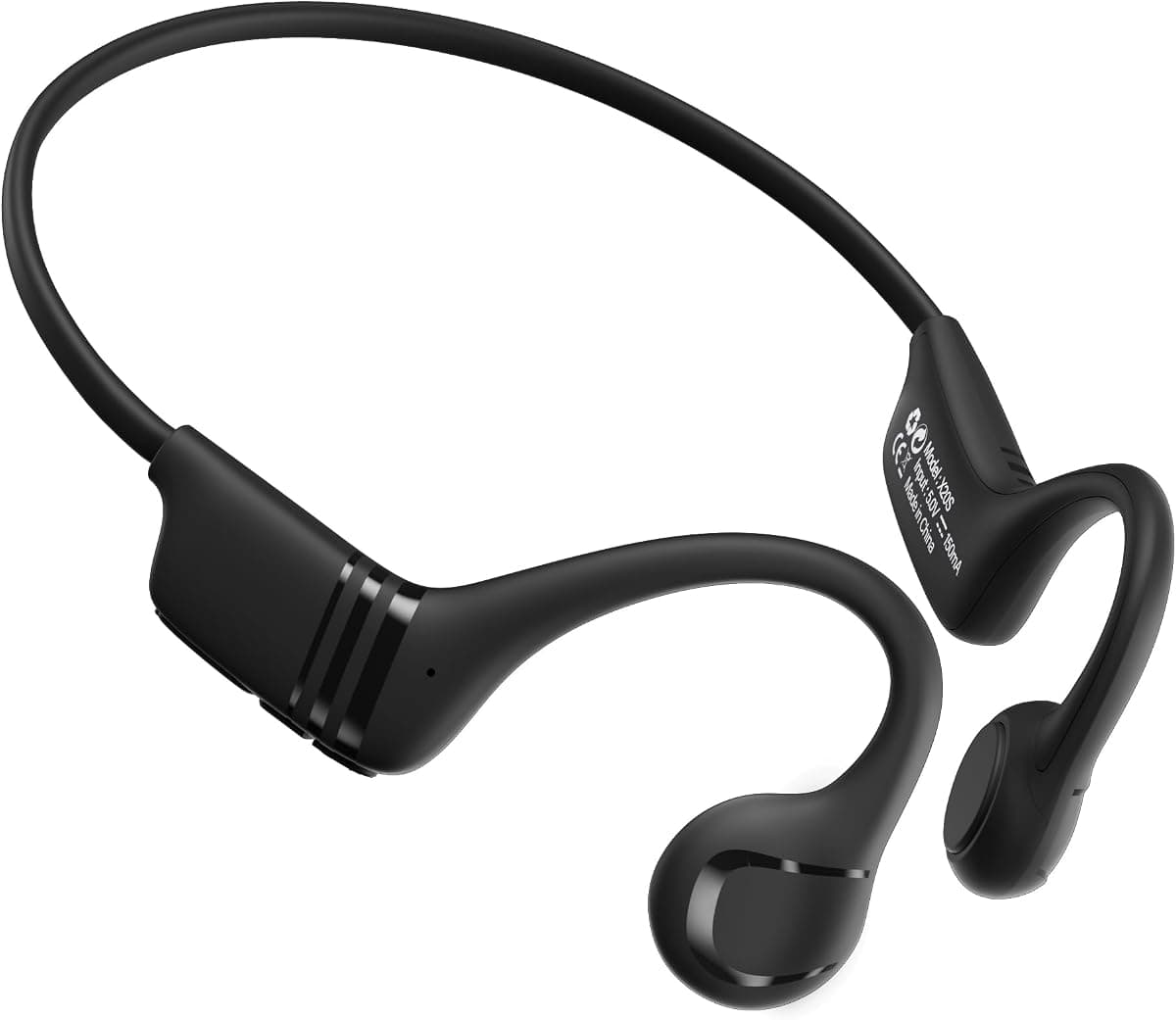 Bone Conduction Headphones, 22g Ultra-Lightweight Open-Ear Sport Headset with Mic, Bluetooth 6.0, 10H Battery, IP55 Waterproof Workout Earphones for Running, Cycling & Gym