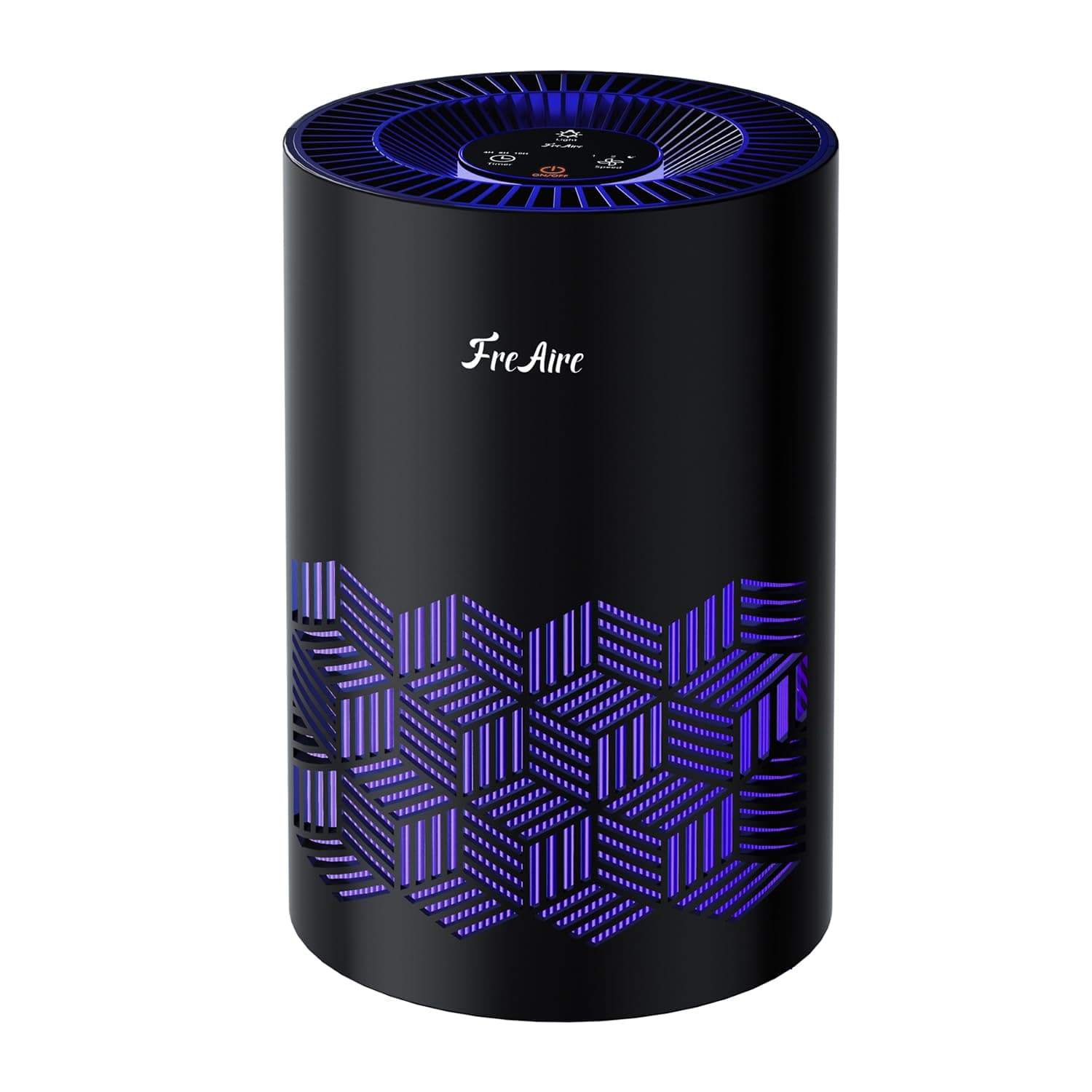 FreAire Air Purifiers for Bedroom Up to 1086 Ft2, Air Purifiers for Home with Lights, HEPA Air Purifier Removes Dust Smoke Pollen Dander Smell, for Home/Pets/Bedroom