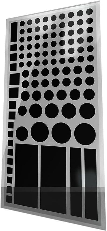 LightDims Black Out Edition - Maximum Light dimming Shapes for Routers, Electronics, Appliances and More. Blocks 100% of Light, in Minimal Packaging. Not for use on Recording Devices.