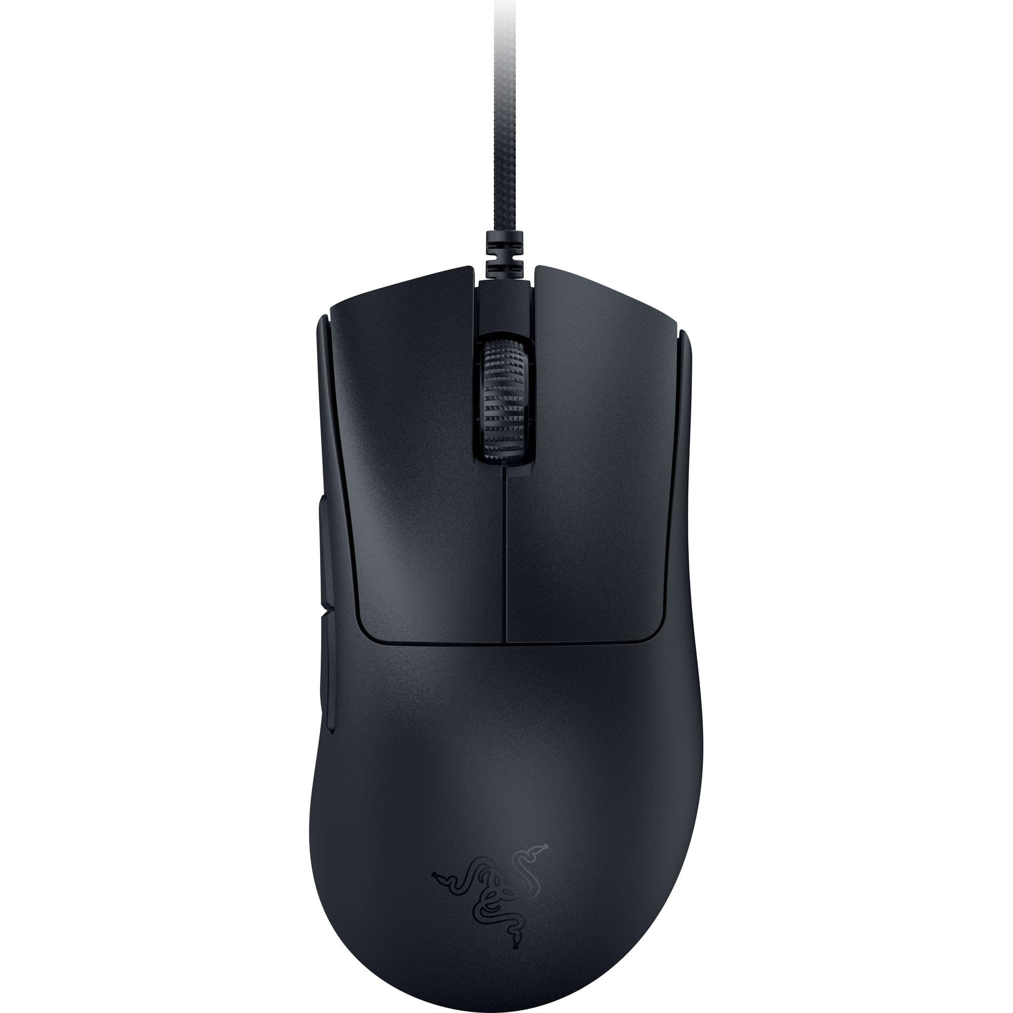 Razer DeathAdder V3 Wired Gaming Mouse: 59 g Ultra Lightweight - Focus Pro 30K Optical Sensor - Fast Switches Gen-3-8K Hz HyperPolling - 6 Programmable Buttons - Ergonomic - Speedflex Cable - Black