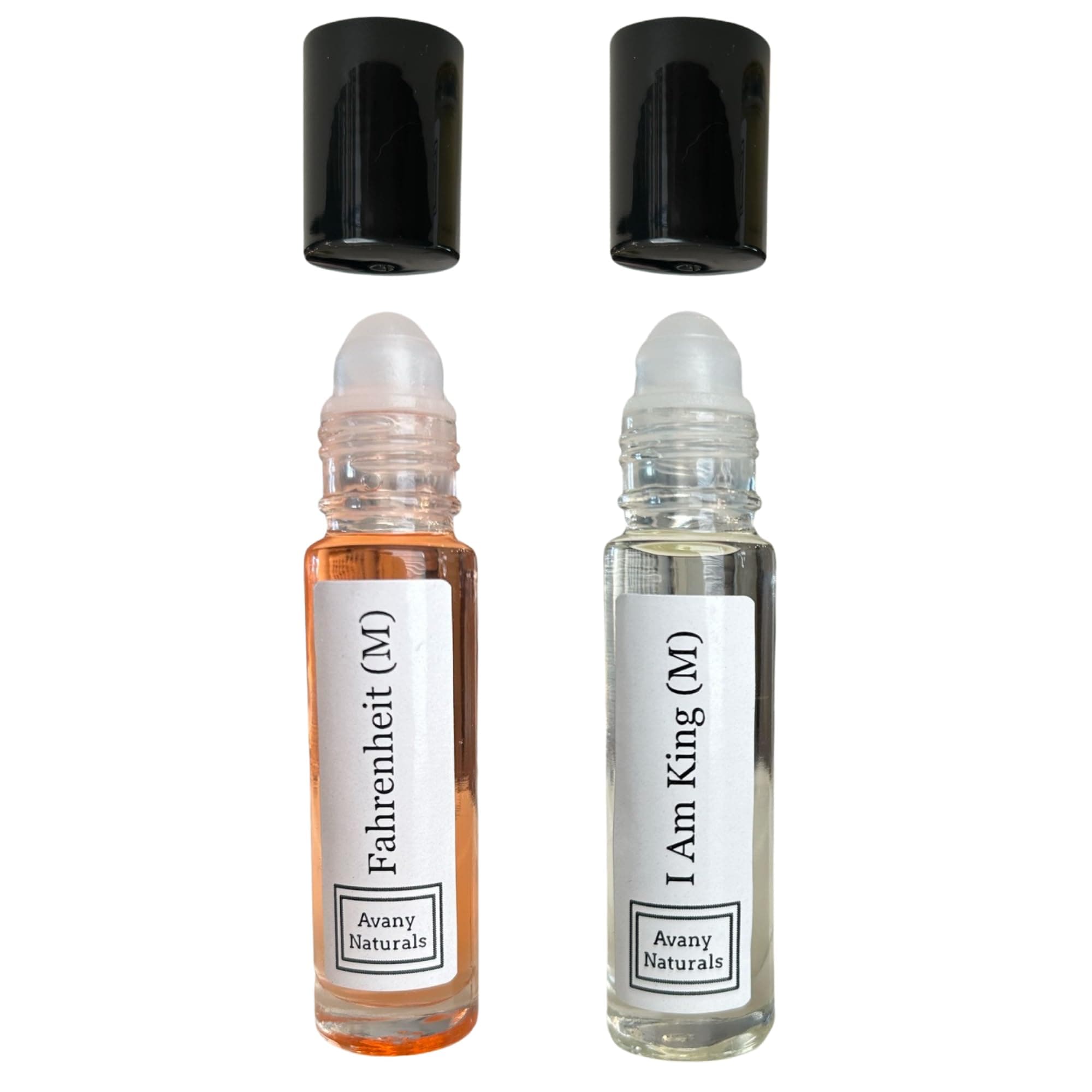 Man Perfume Sampler Set - Roll Cologne Men, Replicant Perfume, Alt Fragrance, Travel Size Cologne, Roll-on Scented Body Oil, 2 pc Set (Intense Duo)