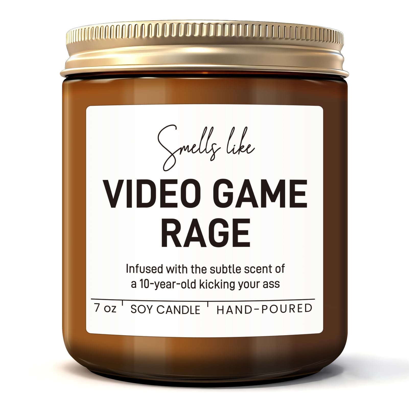 Gamer Gifts, Gaming Gifts for Men, Video Game Lovers - Cool Fathers Day, Birthday Presents for Gamers, PC Gamer Dad, Boyfriend, Husband, Teen Boys, Girls - Lavender Scented Candle