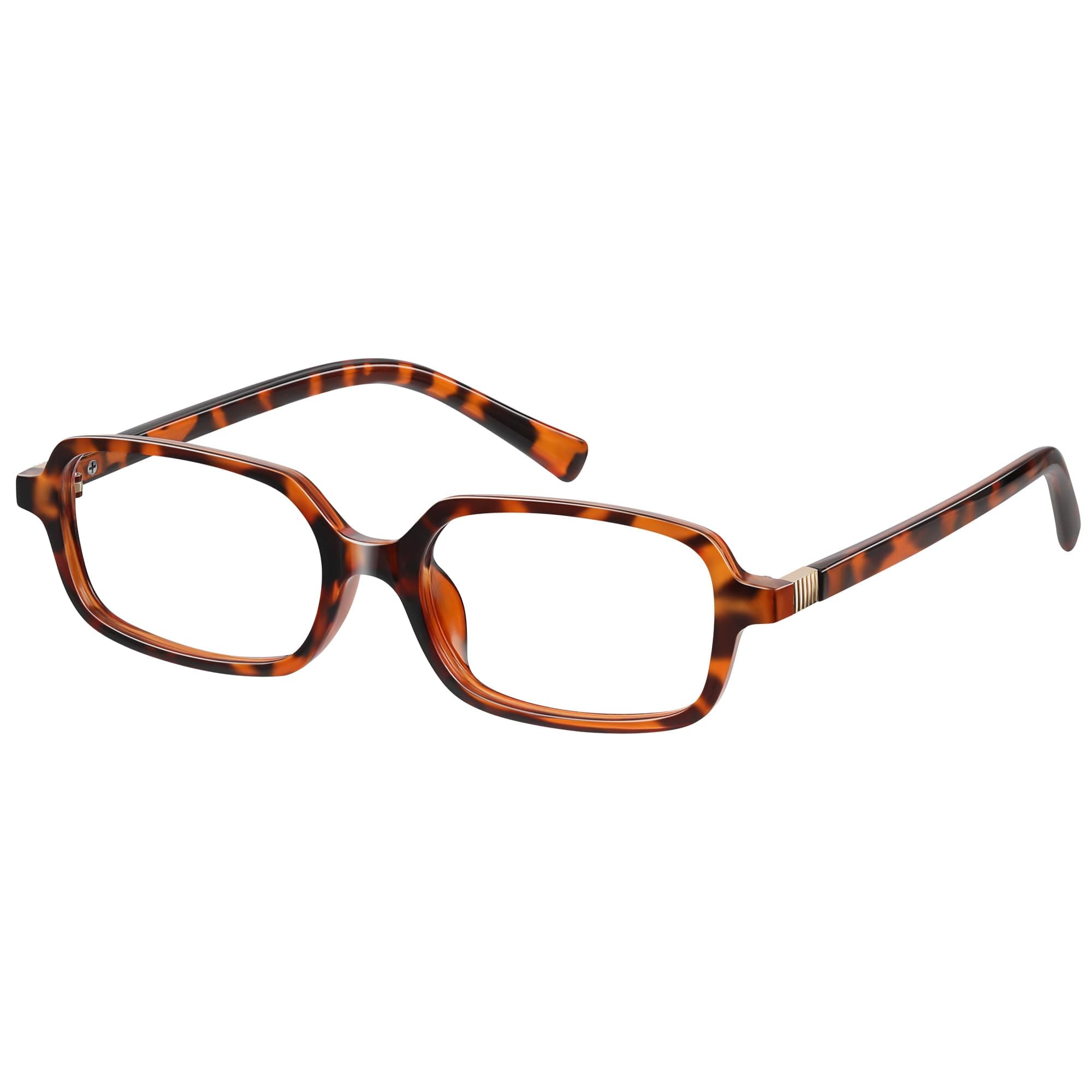 Blue Light Glasses for Woman, Small Square Fashion Computer Glasses - Lightweight & UV Protection