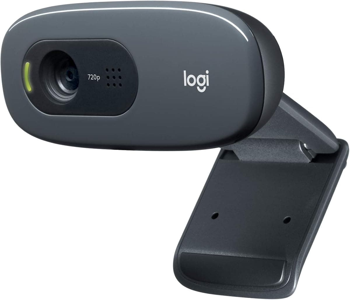 Logitech C270 Webcam, 720p, Widescreen Video Calling, Light Correction, Noise-Reducing Mic, Works with Zoom, Nintendo Switch 2’s New GameChat Mode, PC/Mac/Laptop/MacBook/Tablet - Black