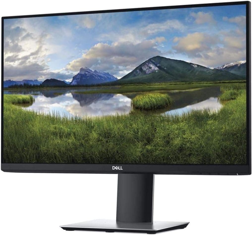 Dell P2219H 21.5-Inch Full HD IPS Display Monitor with Comfortview Flicker-Free Screen and HDMI, VGA, and USB 3.0 Ports (Black and Silver, Renewed)