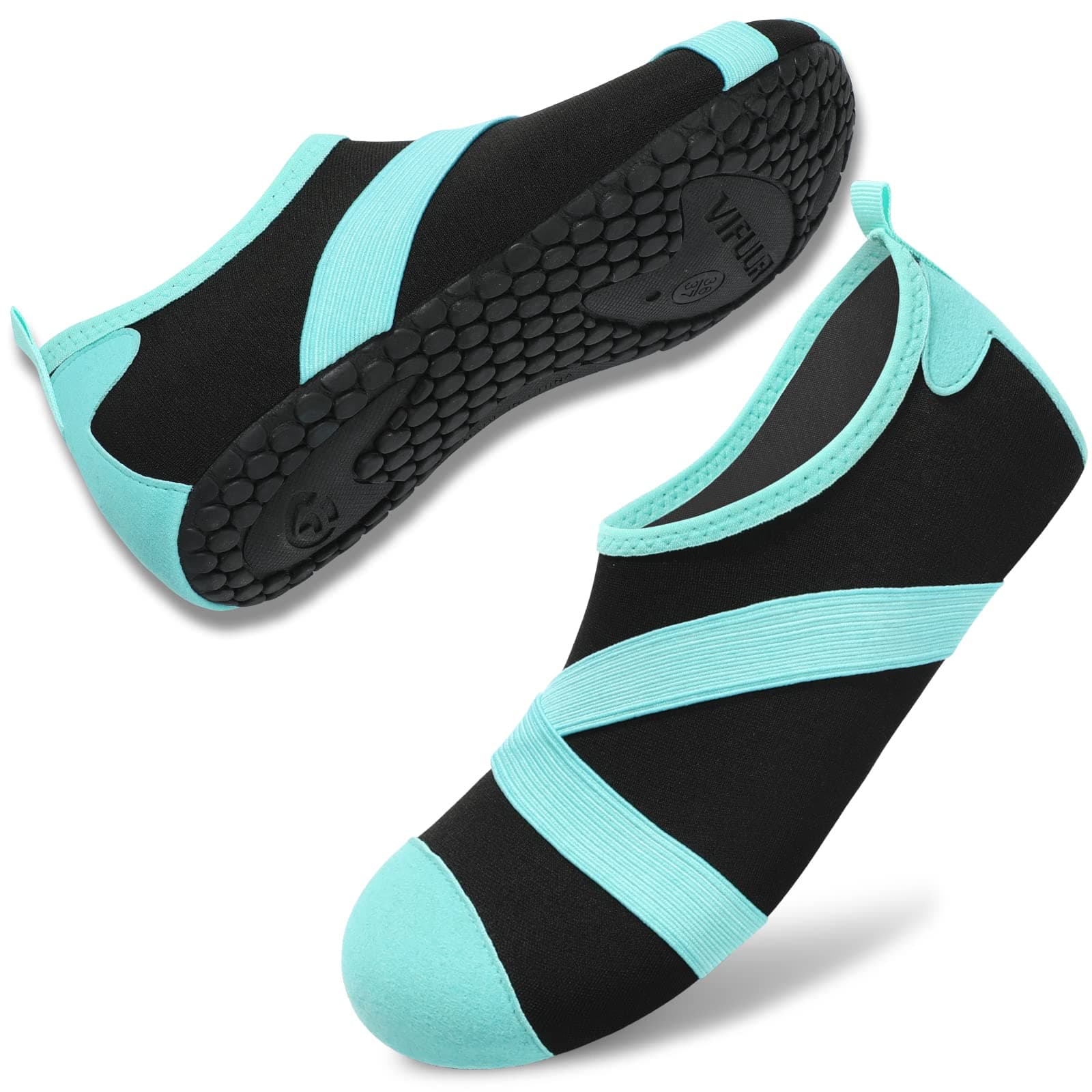 VIFUUR Womens Mens Water Shoes Barefoot Quick Dry Aqua Socks for Beach Swim Yoga Outdoor Sports