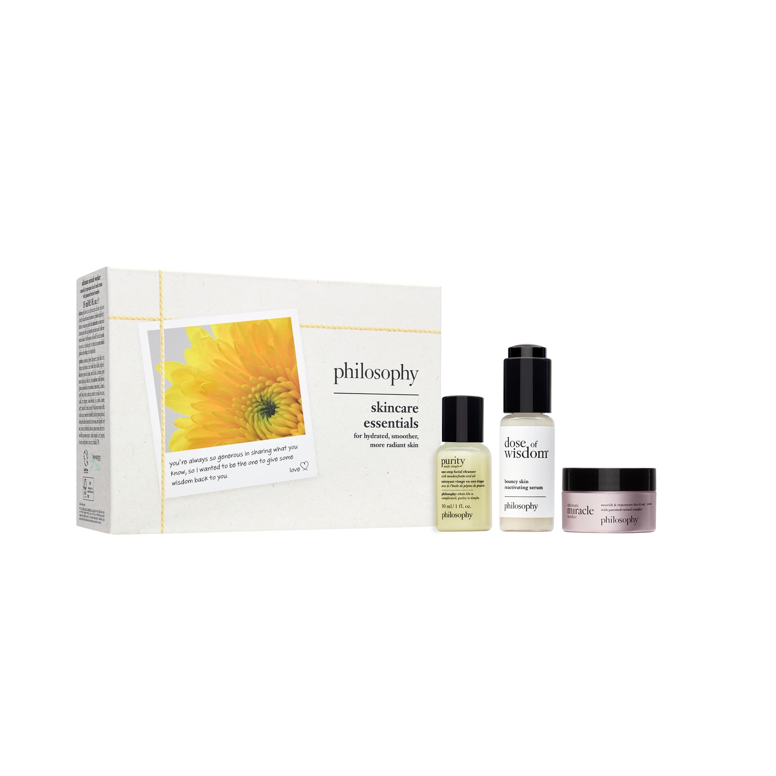 philosophy purity made simple one-step facial cleanser- with meadowfoam seed oil gently cleanses & melts away dirt, oil & stubborn makeup paraben-free face wash