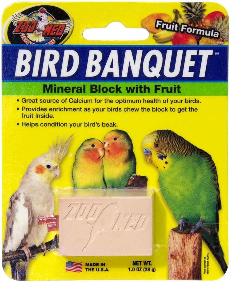 Zoo Med Fruit Bird Banquet Block Small