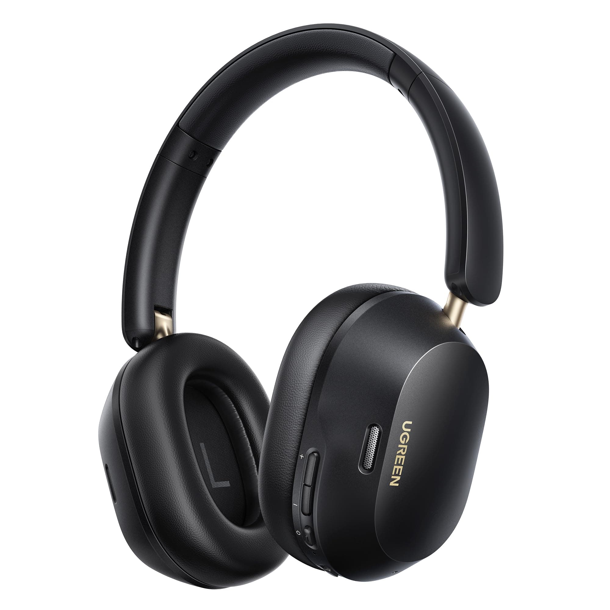 UGREEN HiTune Max5c Wireless Headphones Hybrid Active Noise Cancelling Bluetooth 5.4 ANC Over Ear Earphone, Hi-Res LDAC & Spatial Audio, Clear Call with Mic, EQ & App, 75H Playtime, Dual Connection | Adaptive Active Noise Cancellation