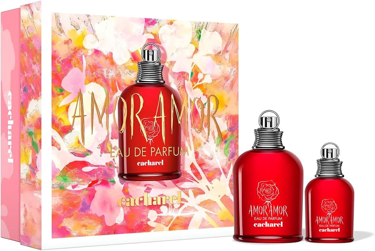 Cacharel Amor Amor Eau de Parfum Spray for Women, Floral, Fruity, Chypre with Notes of Bergamot, Rose & Cedar