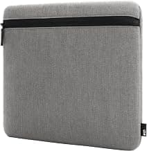 Incase 13-inch Laptop Carry Zip Sleeve - Sea Blue, Polyester, Protecting Laptops During Travel or Transport, Cover for Laptops (Cement Gray)