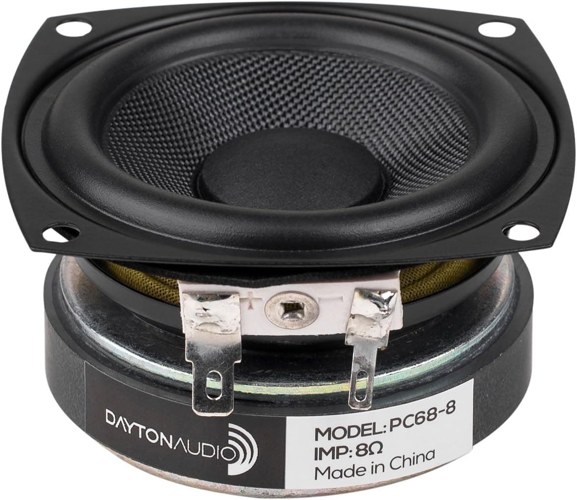 Dayton Audio PC68-8 2-1/2" Full-Range Poly Cone Driver